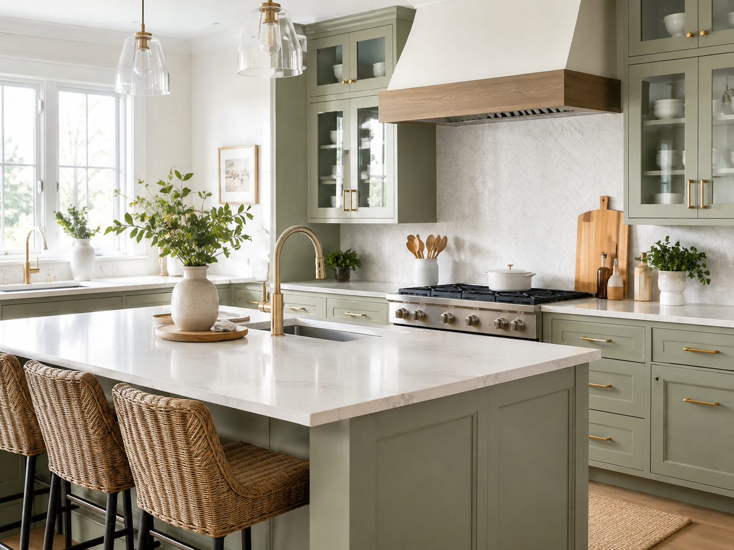 Clean modern kitchen