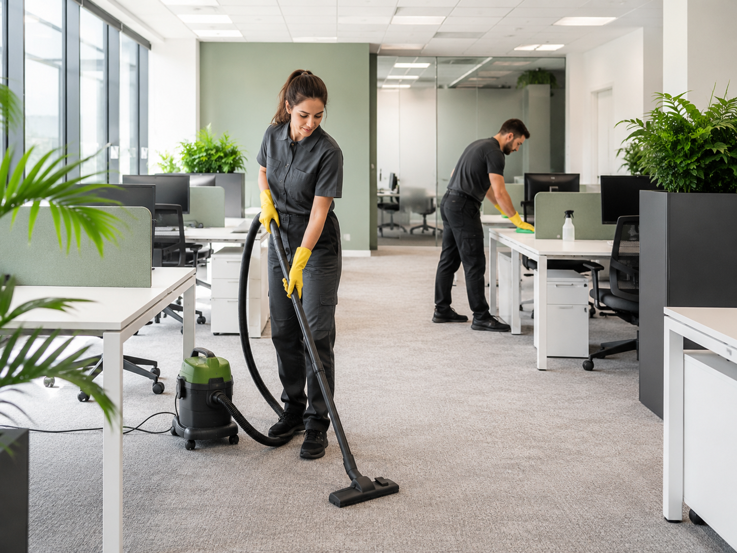 Commercial cleaning service