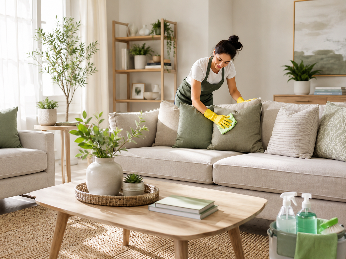 Spring cleaning service